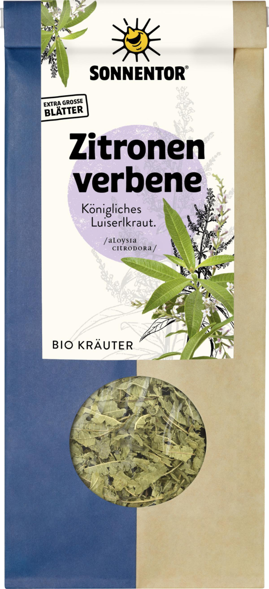 Zitronenverbene Blatt