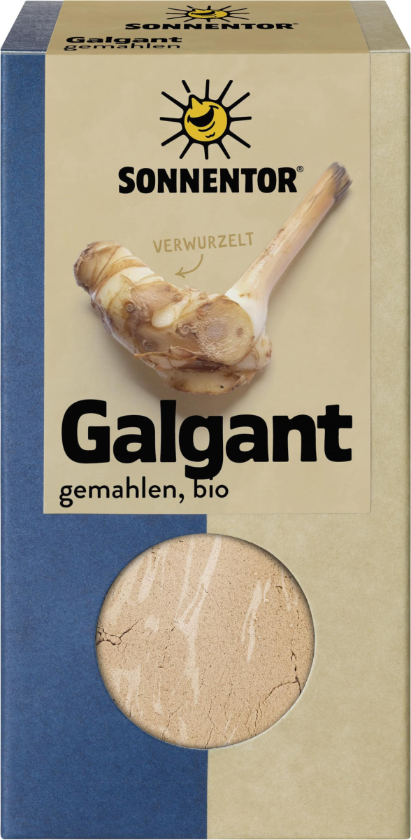 Galgant, gemahlen