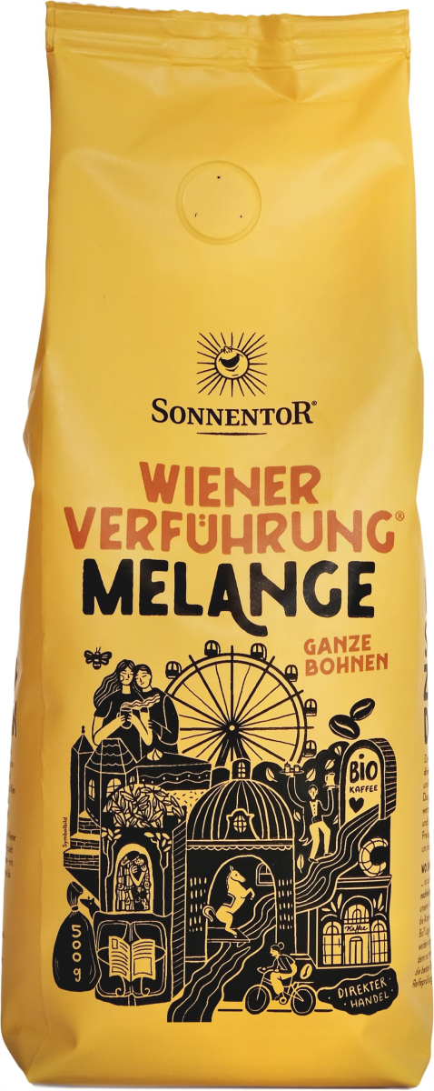 Melange Kaffee ganze Bohne Wiener Verführung®