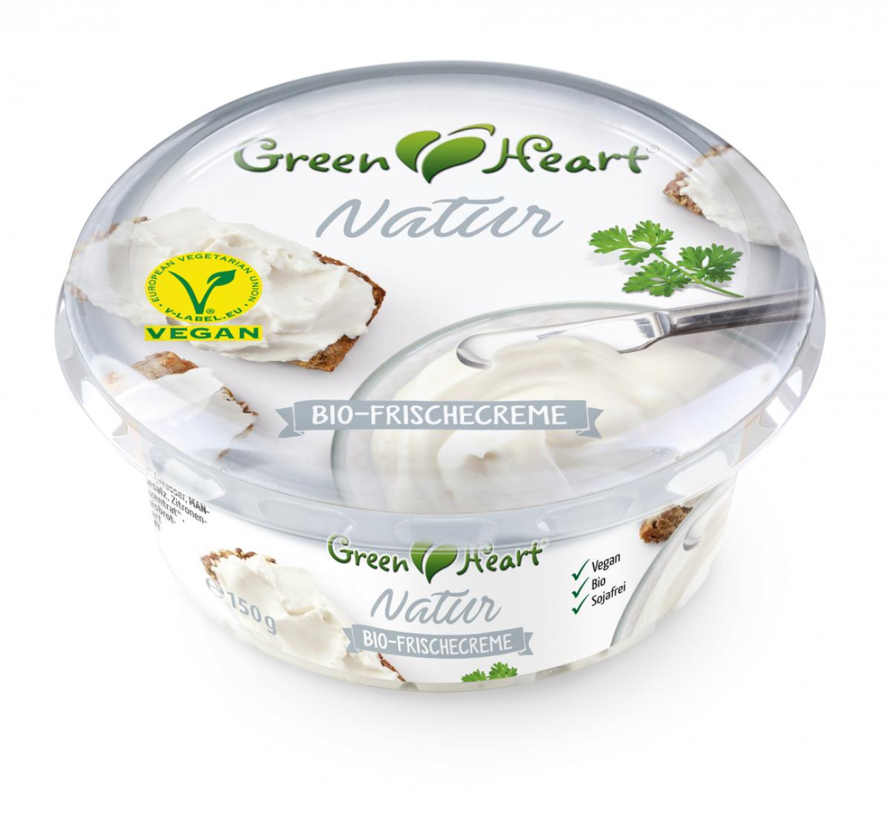 Frischcreme Natur, vegan
