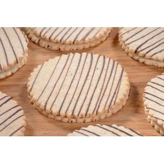 Hafer Nougat Taler vegan