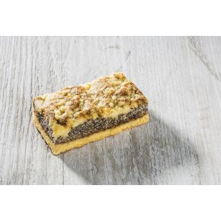 Mohn Kuchenschnitte
