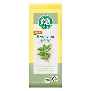 Basilikum in der Tüte