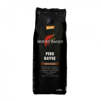 Röstkaffee Peru ganze Bohne