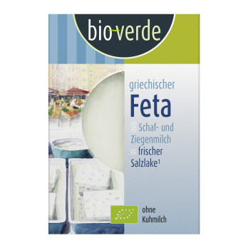 Frischer Feta in Salzlake