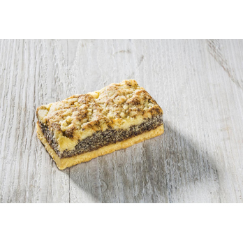 Mohn Kuchenschnitte