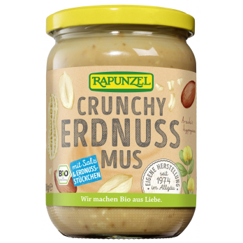 Erdnußmus grob, mit Salz