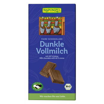 Dunkle Vollmilch Schokolade 46% HIH