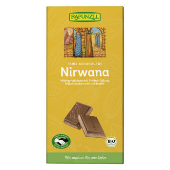 Schokolade Nirwana, gefüllt