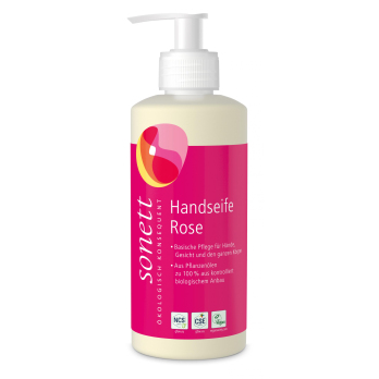 Handseife Rose im Spender