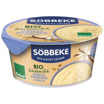 Griespudding mit Vanille