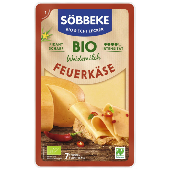 Feuerkäse Scheiben