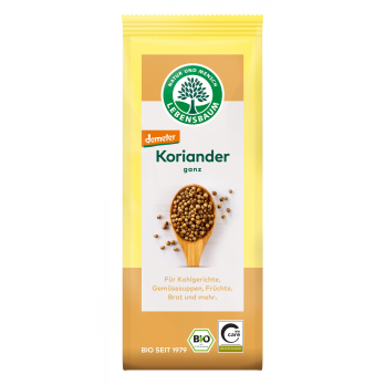 Koriander, ganz in der Tüte