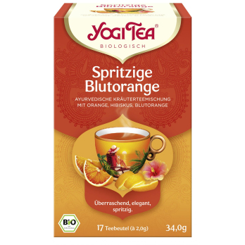 Spritzige Blutorange Gewürztee mit 34 g