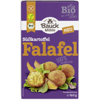 Süßkartoffel Falafel glutenfrei