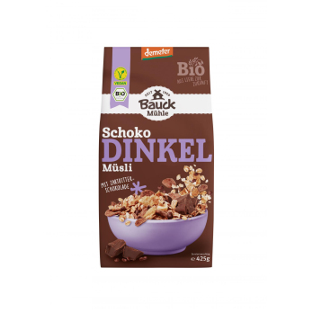 Dinkel Müsli Schokozart