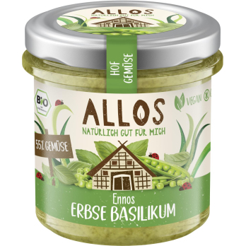 Hofgemüse Ennos Erbse Basil