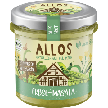 Aufs Brot Erbse Masala