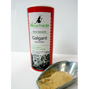 Galgantwurzel gemahlen, Bio