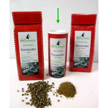 Koriander gemahlen