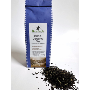 TANNE-CURCUMA TEE, Schwarztee, kbA, 100g