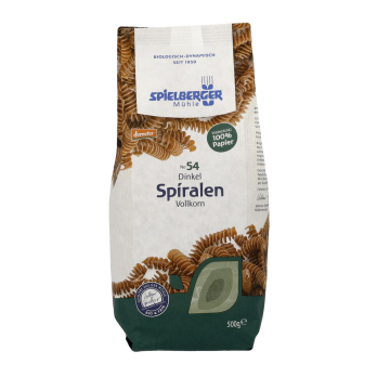 Dinkel Vollkorn Spiralen, demeter 500 g