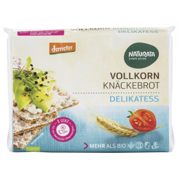 Delikatess Vollkorn-Knäckebrot, demeter