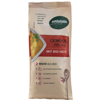 Gemüsebrühe mit Bio-Hefe, Nachfüllbeutel, kbA