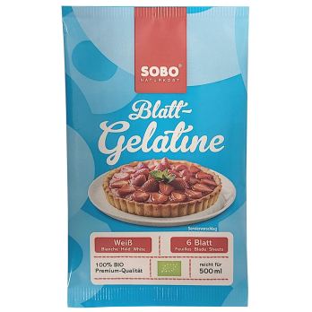 Blatt Gelatine