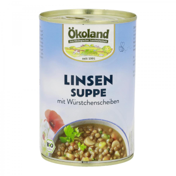 Linsensuppe m. Würstchenscheib