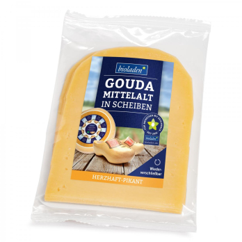 b*Gouda mittelalt/ pikant - Scheiben