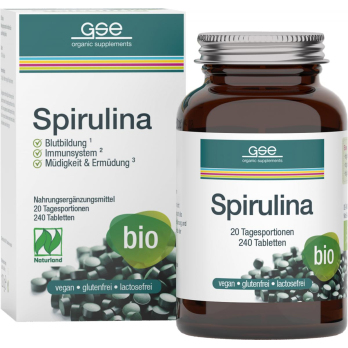 Bio Spirulina Pur Tabletten