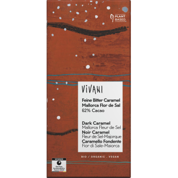 Feine Bitter Caramel Flor de Sal 62% Cacao