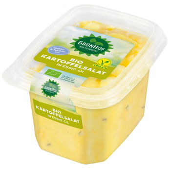 Kartoffelsalat mit Essig u. Öl
