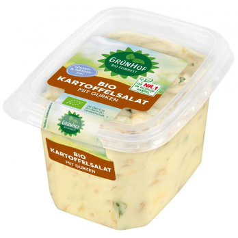 Kartoffelsalat mit Ei u. Gurke