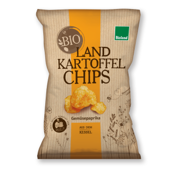 Kartoffelchips Gemüsepaprika