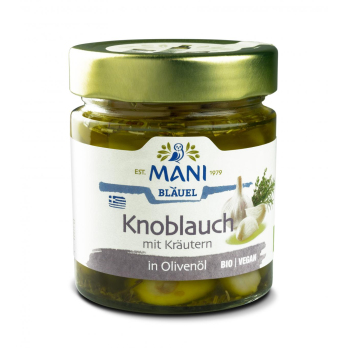 Knoblauch in Olivenöl