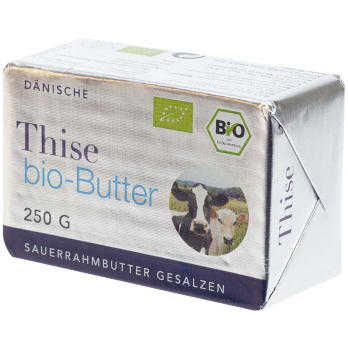 Dänische Butter gesalzen