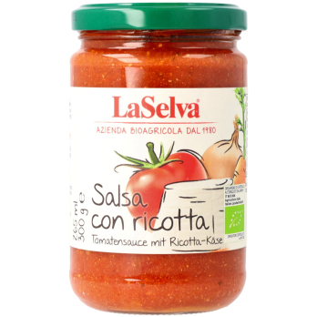 Tomatensauce mit Ricotta-Käse