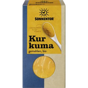 Kurkuma (Gelbwurzel) gemahlen